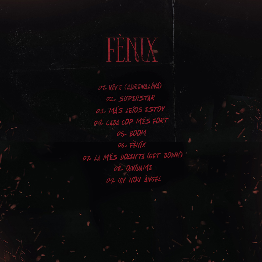 Canciones álbum Fènix